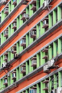 Full frame shot of residential building