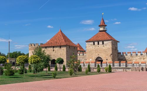  tighina fortress in bender, transnistria or moldova, on a sunny summer day