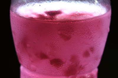 Close-up of drink in glass