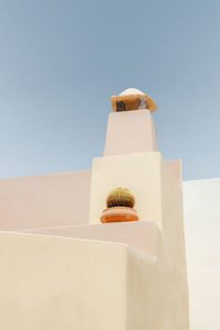 Pastel house in santorini