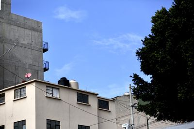 Low angle view of building against sky