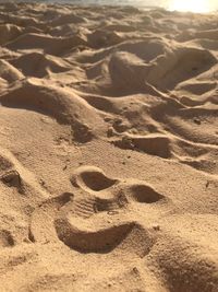 Close-up of sand