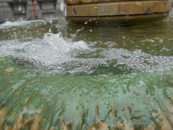 Rocks in water