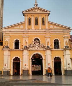 Facade of a building