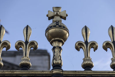 Low angle view of historical against sky