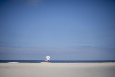 Lifeguard tower on southern california beach