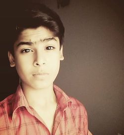 looking at camera