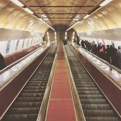 Railroad station platform