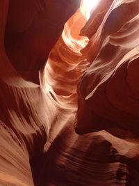 Close-up of rock formations