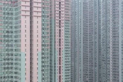 Full frame shot of modern building