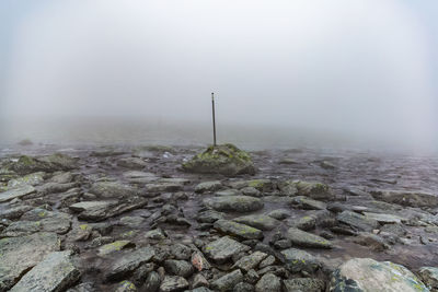 Scenic view of rocky landscape