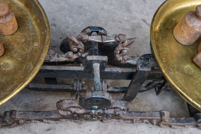 Low angle view of lantern