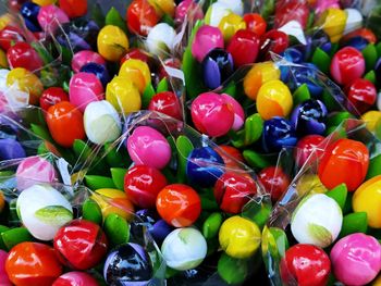 Full frame shot of multi colored candies