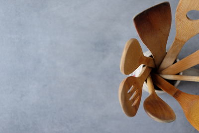 High angle view of decoration on table