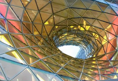 Low angle view of ceiling