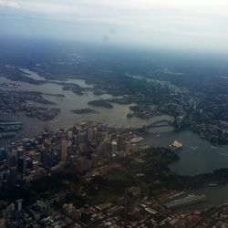 Aerial view of cityscape