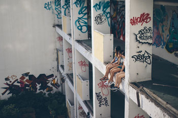 GRAFFITI ON WALL
