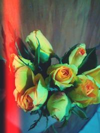 Close-up of rose bouquet