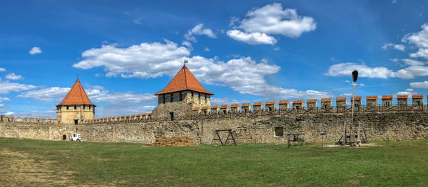 Tighina fortress in bender, transnistria or moldova, on a sunny summer day