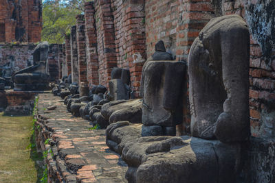 Statue of old temple