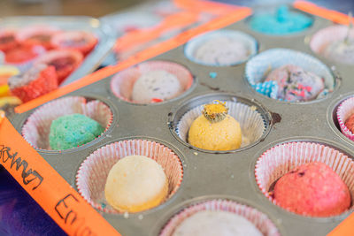 Kids made candy by themselves