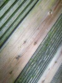 Close-up of wooden plank