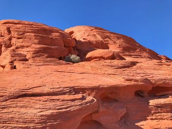 Rock formations in a desert