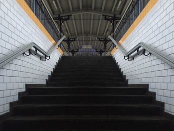 Low angle view of staircase