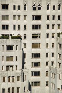 Full frame shot of modern building