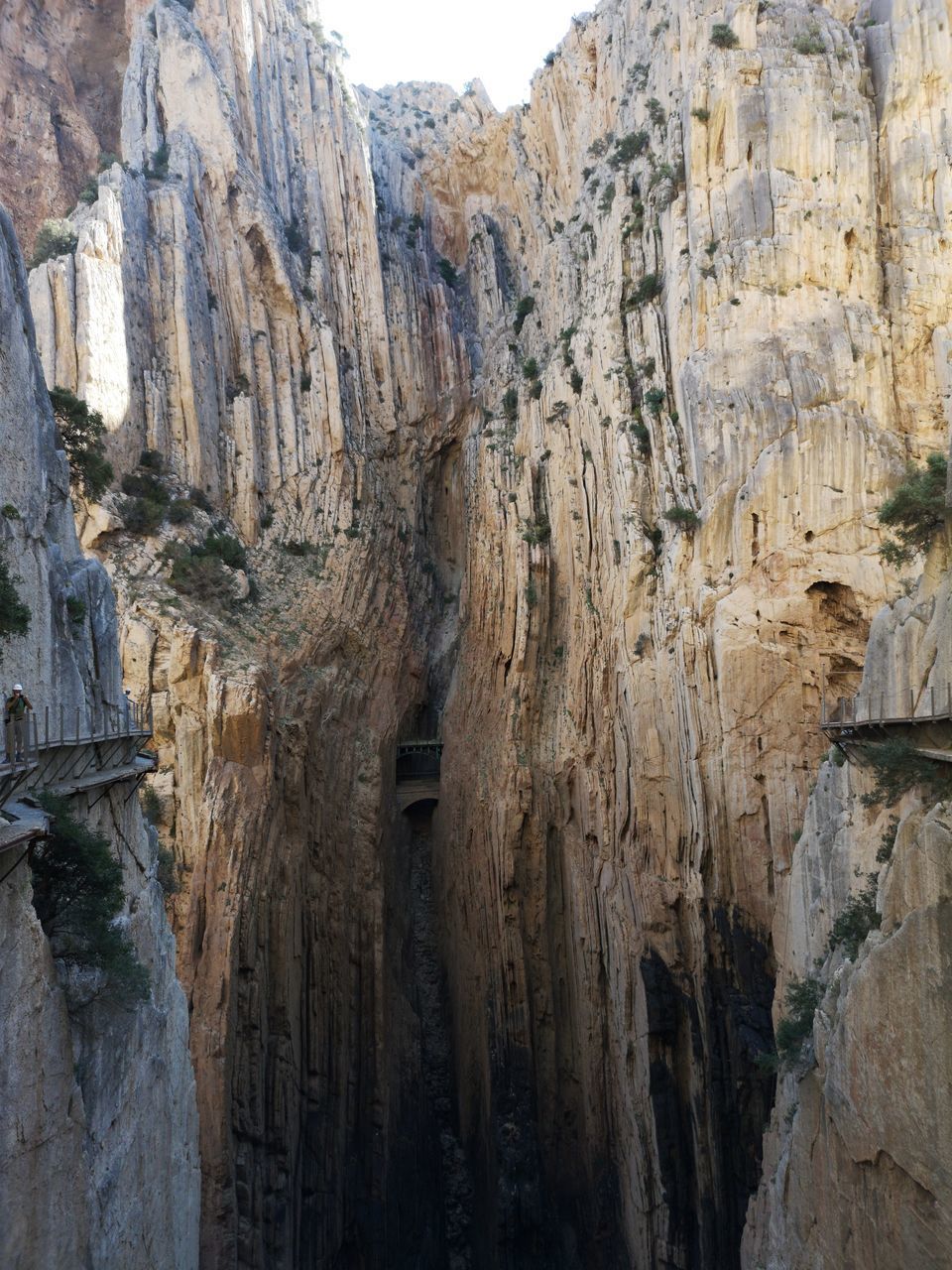 PANORAMIC VIEW OF ROCK FORMATION