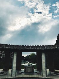 Bridge against sky