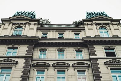 Low angle view of building against sky