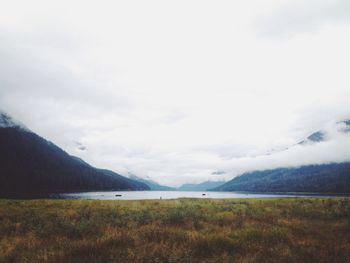 Scenic view of cloudy sky