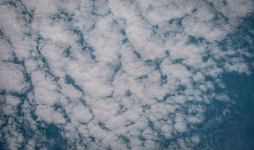 Low angle view of clouds in sky