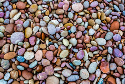 Full frame shot of stones