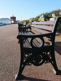 View of empty chairs