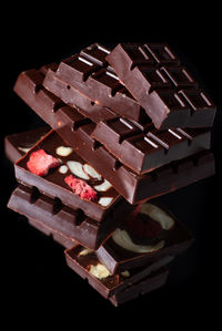 Close-up of chocolate cake