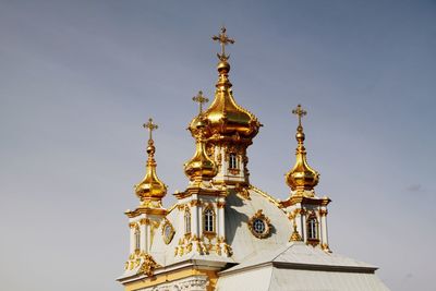 Low angle view of a temple