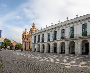 View of historic building against sky