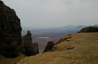 Panoramic view of landscape against sky