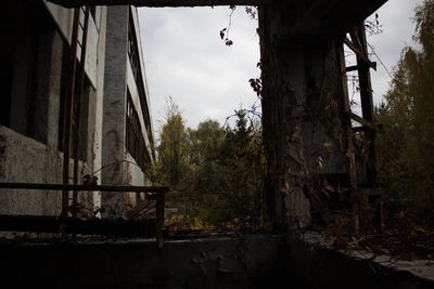 Built structure against the sky