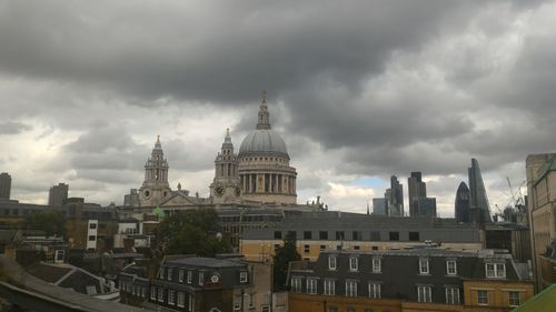 Cityscape against sky