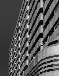 Low angle view of apartment building