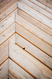 Full frame shot of wooden hardwood floor