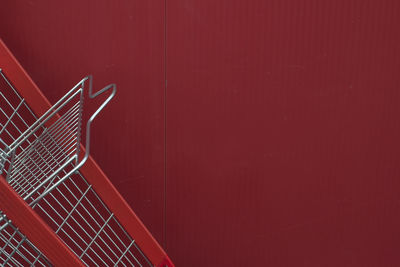 High angle view of building