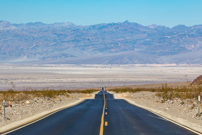 Highway against clear sky