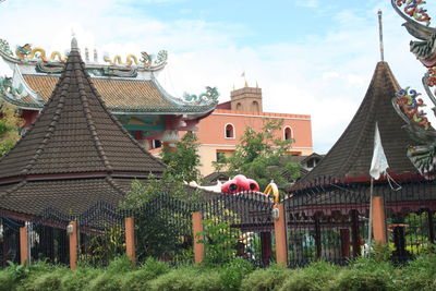 Buildings against sky
