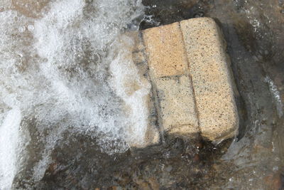 Close-up of concrete wall