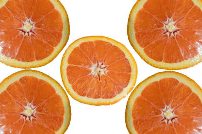 Close-up of orange slices