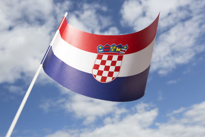 Croatia flag in